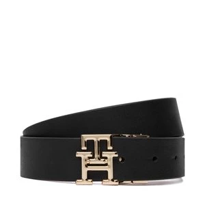Obrázek produktu Pásek Tommy Hilfiger Th Logo Rev 3.0 Pebble AW0AW18691 Černá