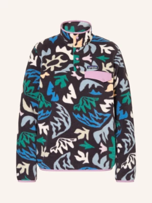 Obrázek produktu Patagonia Fleecová Mikina Snap černá / zelená / modrá