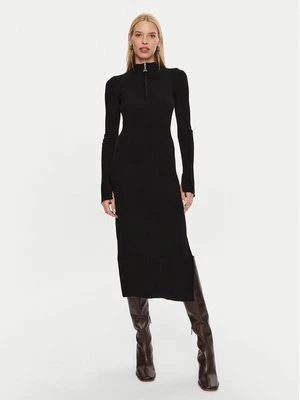 Obrázek produktu Patrizia Pepe Úpletové šaty 2A2848/K214-K103 Černá Regular Fit