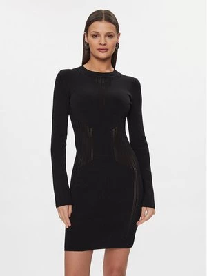 Obrázek produktu Patrizia Pepe Úpletové šaty 8A1295/K7I5-K103 Černá Slim Fit