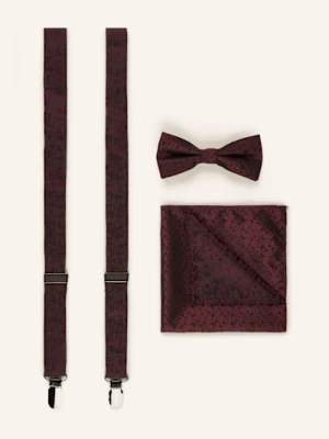 Obrázek produktu Paul Sada: Šle, Motýlek A Kapesníček Do Saka 5060 bordeaux paisley