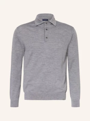 Obrázek produktu Paul & Shark Pletené Polo Tričko Regular Fit Z Merino Vlny šedá