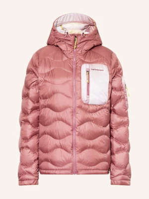 Obrázek produktu Peak Performance Lehká Péřová Bunda Helium Utility Down Hood růžová