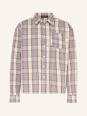 Obrázek produktu Pegador Oversized Košile Signar Comfort Fit krémová / světle hnědá / tmavě hnědá