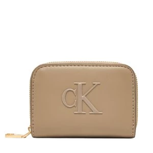 Obrázek produktu Peněženka Calvin Klein Bold Ck Medium Zip Around LV04F1154G Béžová