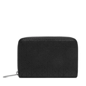 Obrázek produktu Peněženka Calvin Klein Emblem Aop Perfor Sm Zip Around LV04F1152G Černá