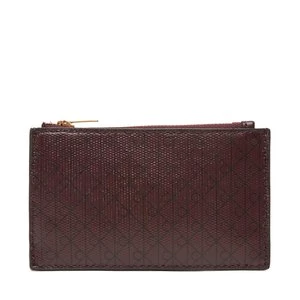 Obrázek produktu Peněženka Calvin Klein Emblem Aop Top Zip Cardcase LV04F1084G Hnědá