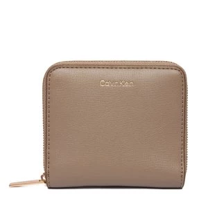 Obrázek produktu Peněženka Calvin Klein Foil Logo Medium Zip Around LV04F1120G Béžová