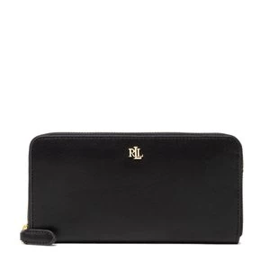 Obrázek produktu Peněženka LAUREN RALPH LAUREN Zip Cont Wlt 432876730003 Černá