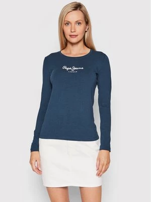 Obrázek produktu Pepe Jeans Halenka New Virginia PL505203 Tmavomodrá Slim Fit