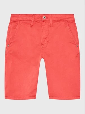 Obrázek produktu Pepe Jeans Šortky z materiálu Blueburn Short PB800726C75 Červená Regular Fit