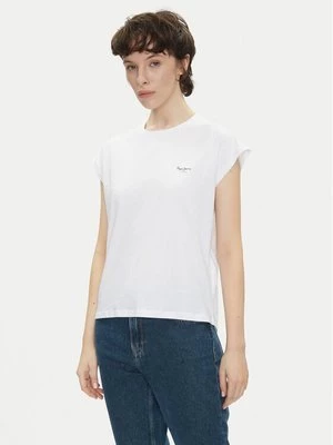 Obrázek produktu Pepe Jeans T-Shirt Blooma PL506030 Bílá Regular Fit