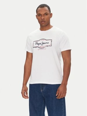 Obrázek produktu Pepe Jeans T-Shirt Daxton PM509786 Bílá Regular Fit