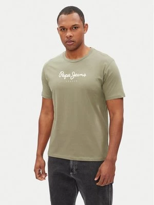 Obrázek produktu Pepe Jeans T-Shirt Eggo N PM508208 Zelená Regular Fit