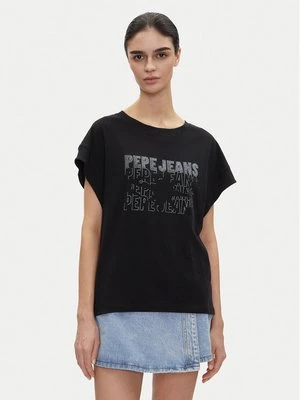Obrázek produktu Pepe Jeans T-Shirt Lira PL505996 Černá Regular Fit