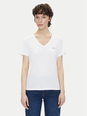 Obrázek produktu Pepe Jeans T-Shirt Macy PL506051 Bílá Regular Fit