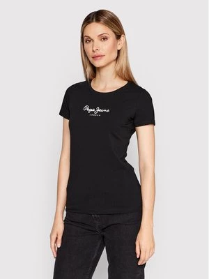 Obrázek produktu Pepe Jeans T-Shirt New Virginia PL505202 Černá Slim Fit