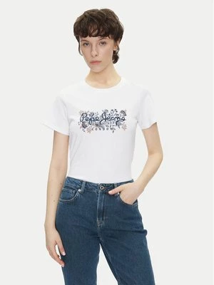 Obrázek produktu Pepe Jeans T-Shirt Rosalind PL506034 Bílá Regular Fit