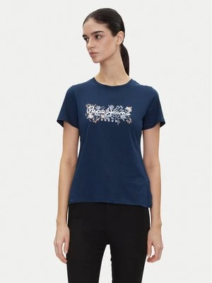Obrázek produktu Pepe Jeans T-Shirt Rosalind PL506034 Tmavomodrá Regular Fit