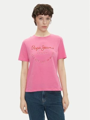Obrázek produktu Pepe Jeans T-Shirt Rumer PL506072 Růžová Regular Fit