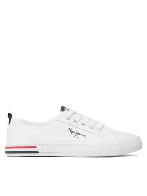 Obrázek produktu Pepe Jeans Tenisky Brady Basic Boy PBS30549 Bílá