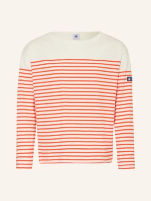 Obrázek produktu Petit Bateau Dlouhé Rukávy bílá / červená