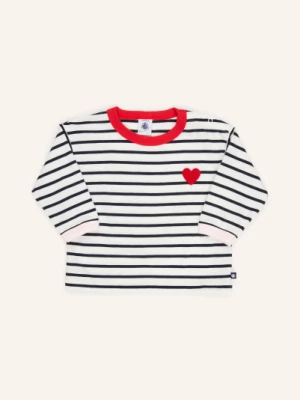 Obrázek produktu Petit Bateau Dlouhé Rukávy bílá / červená / tmavě modrá