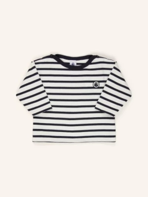 Obrázek produktu Petit Bateau Dlouhé Rukávy bílá / tmavě modrá