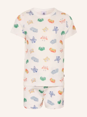 Obrázek produktu Petit Bateau Krátké Pyžamo bílá / žlutá / zelená