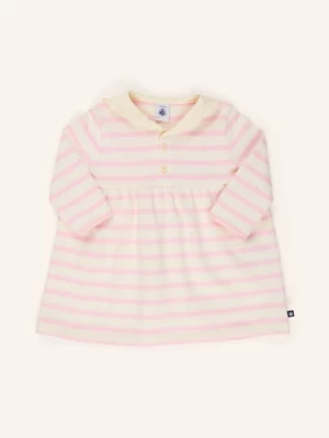 Obrázek produktu Petit Bateau Šaty S Volánky bílá / růžová