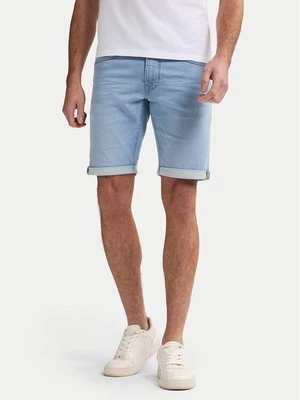 Obrázek produktu Petrol Industries Džínové šortky M-ROS-SHO001 Modrá Slim Fit