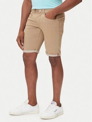 Obrázek produktu Petrol Industries Džínové šortky M-ROS-SHO005 Béžová Slim Fit