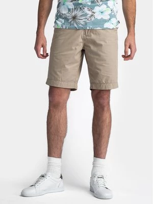 Obrázek produktu Petrol Industries Šortky z materiálu M-1040-SHO501 Béžová Slim Fit