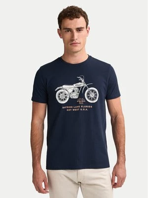 Obrázek produktu Petrol Industries T-Shirt M-1050-TSR707 Tmavomodrá Regular Fit