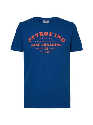 Obrázek produktu Petrol Industries Tričko  modrá / lososová