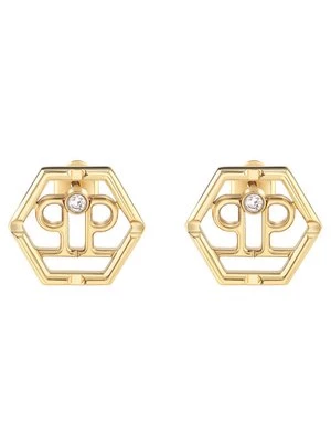 Obrázek produktu PHILIPP PLEIN Naušnice Hexagon PJ2AA06EU Zlatá