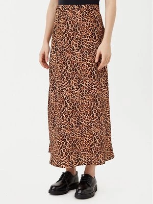 Obrázek produktu Pieces Midi sukně Franan 17116541 Hnědá Regular Fit