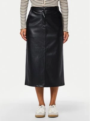 Obrázek produktu Pieces Sukně z imitace kůže Neeth 17151696 Černá Regular Fit