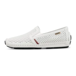 Obrázek produktu PIKOLINOS Slipper 'Jerez'  vínově červená / bílá