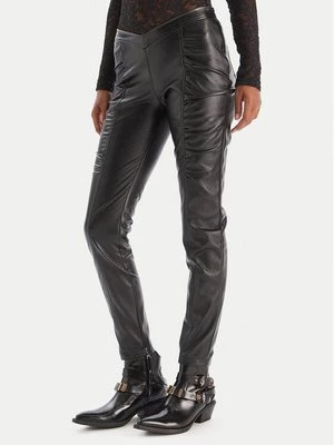 Obrázek produktu PINKO Kalhoty z imitace kůže Panelle 105375 A2P5 Černá Slim Fit