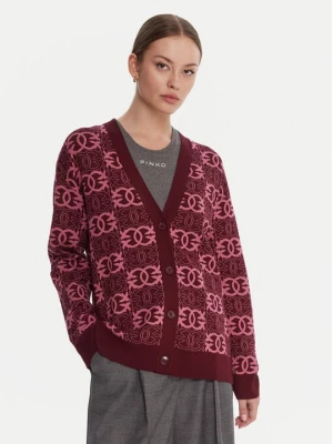 Obrázek produktu PINKO Kardigan Half Breed 106042 A2YD Bordó Regular Fit