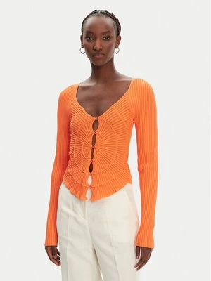 Obrázek produktu PINKO Kardigan Vergina 104627 A2E6 Oranžová Slim Fit