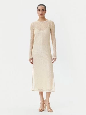 Obrázek produktu PINKO Koktejlové šaty 104709 A2EX Béžová Regular Fit