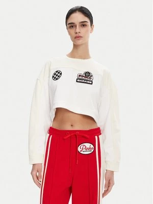 Obrázek produktu PINKO Mikina 105265 Bílá Relaxed Fit