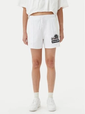 Obrázek produktu PINKO Sportovní kraťasy Max Shorts Interlock Tecni 105271 A2MD Bílá Regular Fit