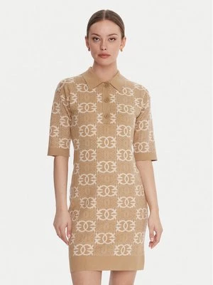 Obrázek produktu PINKO Úpletové šaty Nothing 106039 A2YD Béžová Regular Fit
