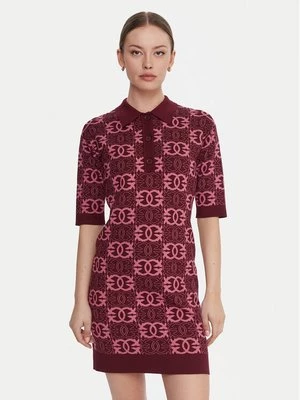 Obrázek produktu PINKO Úpletové šaty Nothing 106039 A2YD Bordó Regular Fit