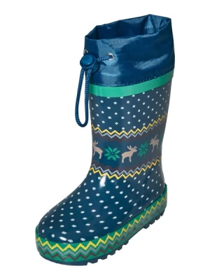 Obrázek produktu PLAYSHOES Gumové holínky  marine modrá / mix barev