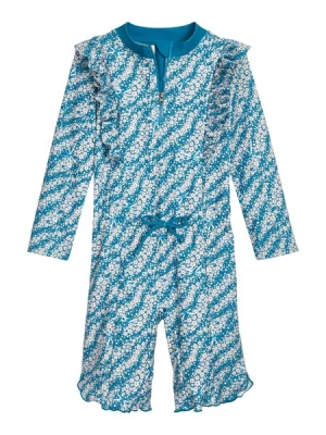 Obrázek produktu PLAYSHOES Plavky  petrolejová / tmavě oranžová / bílá