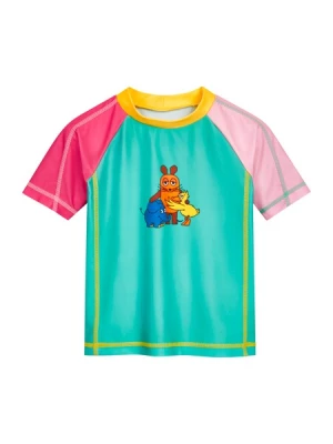 Obrázek produktu PLAYSHOES UV ochrana 'Die Maus Freunde'  žlutá / svítivě zelená / oranžová / pink